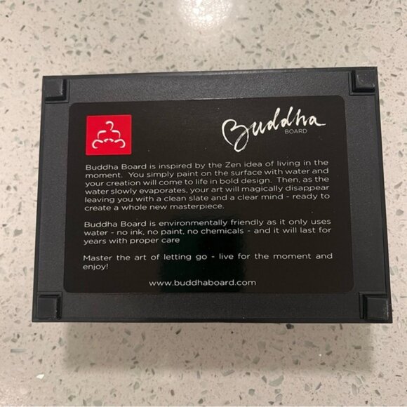 NWT BUDDHA BOARD Complete Set Water Painting Soothing, Relaxation - Picture 10 of 16